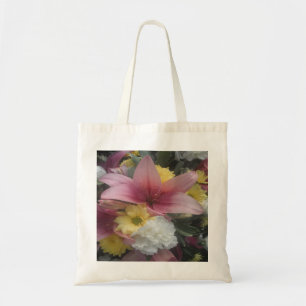 Tela Lirio rosa de bolso de manoBelleza