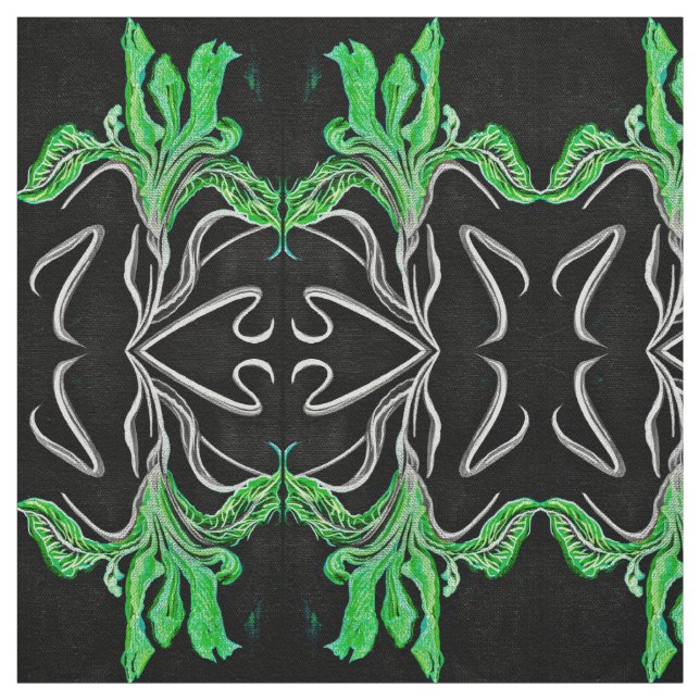 Tela Lirio verde (Retal)
