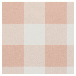 Tela Little One Buffalo Check - albaricoque polvoriento