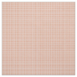 Tela Little One Hand Drawn Grid - dusty apricot