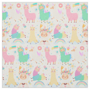 Tela Llamas cutas