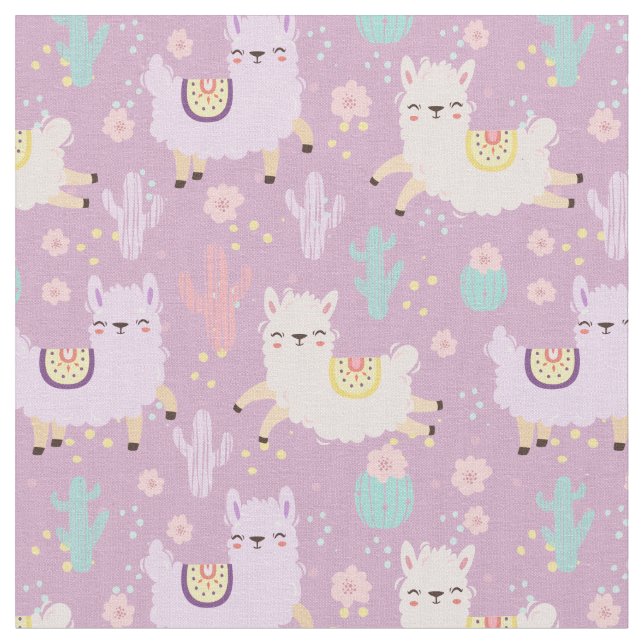 Tela Llamas cute (De cerca)