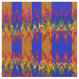 Tela Llamas en lo Abstracto sobre los Colores de las Ra