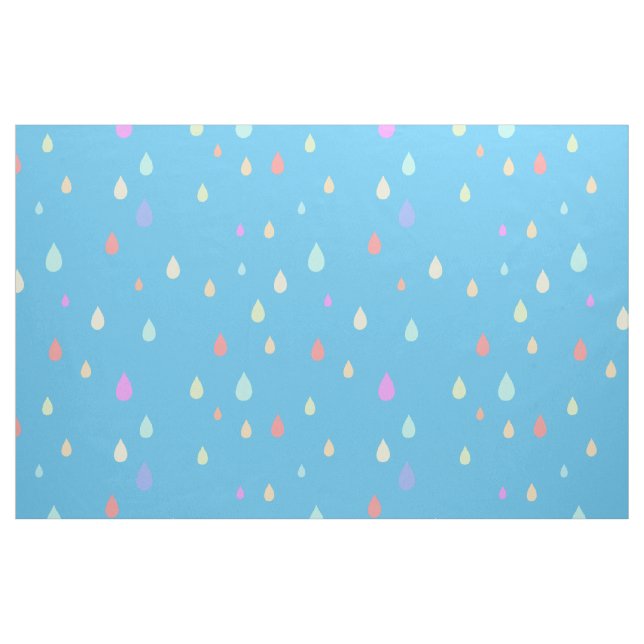 Tela Lluvia colorida ("Cuarto gordo" (fat quarter))