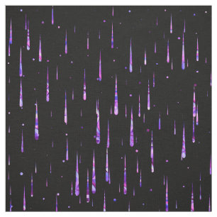 Tela Lluvia del meteorito - púrpura