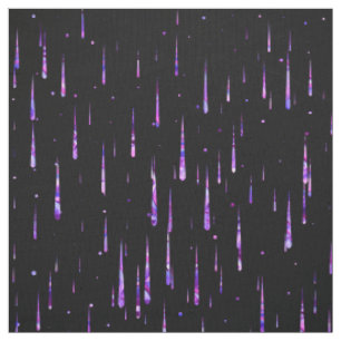 Tela Lluvia del meteorito - púrpura