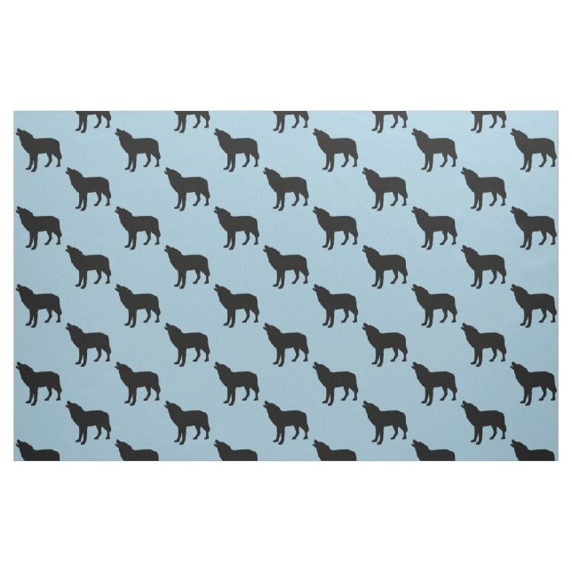 Tela Lobo negro ("Cuarto gordo" (fat quarter))