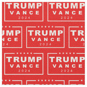 Tela Logo clásico del Rectángulo Donald Trump Vance 202