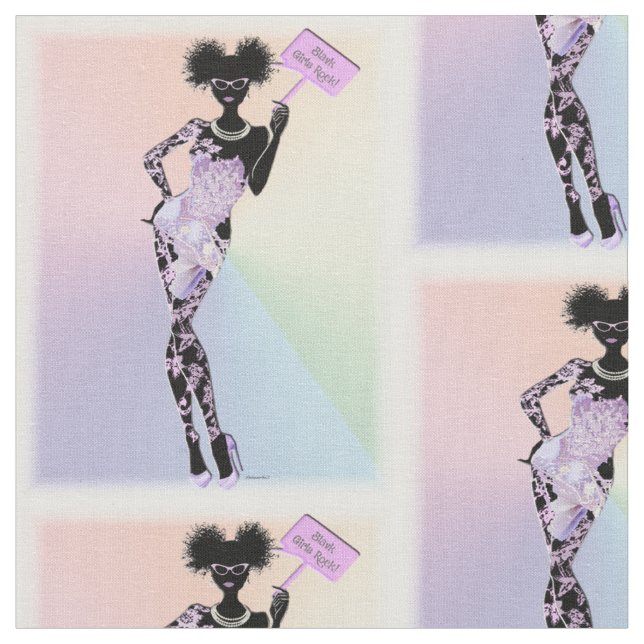 Tela ¡Los Chicas negros rockean! (De cerca)