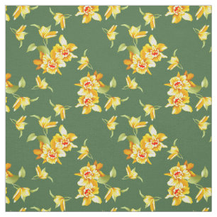 Tela Los folletos amarillos en verde