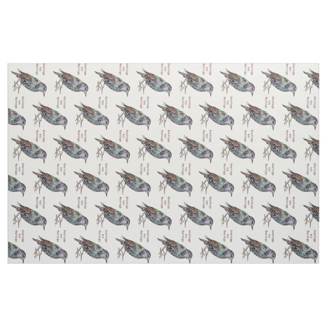Tela Los Starlings son queridos (Yarda)