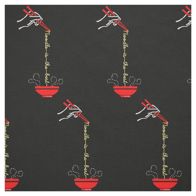 Tela Los tallarines son el mejor (Retal)