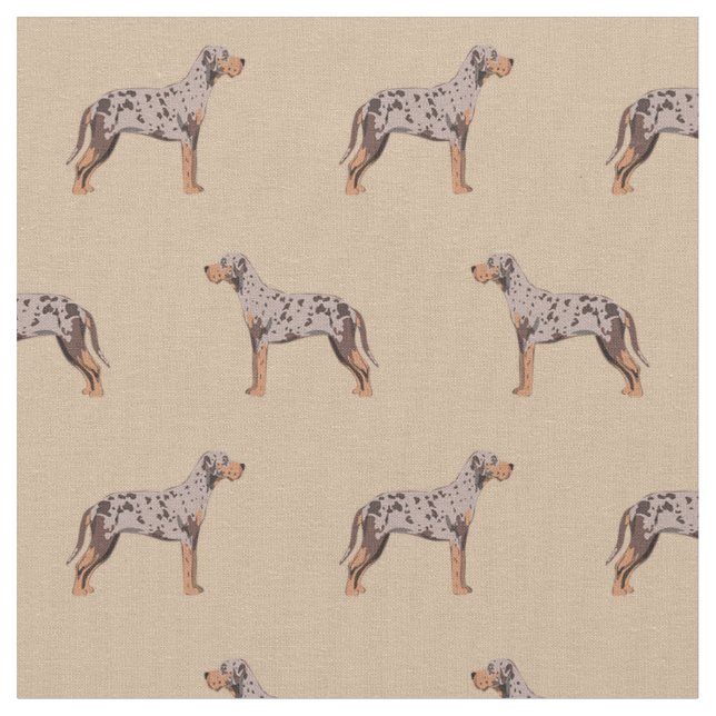 Tela louisiana catahoula leopardo tan (De cerca)