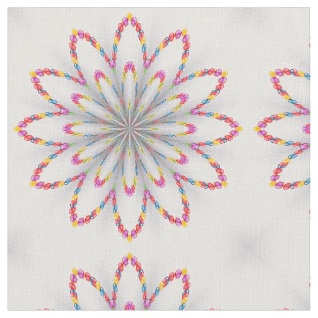 Tela Luces de ciudad (De cerca)