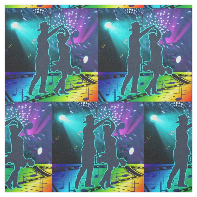 Tela Luces y música occidentales de la etapa del (Retal)