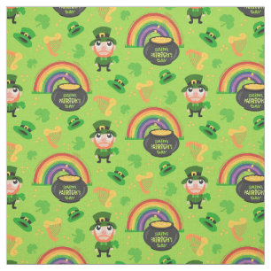 Tela Lucky Leprechaun - Patrón del Día de San Patricio
