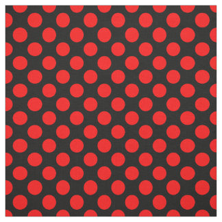 Tela Lunar rojo y negro