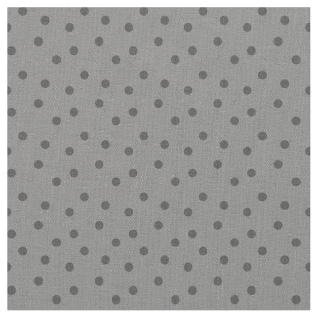 Tela Lunares Modernos 2 sobre Gris (De cerca)