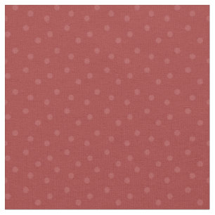 Tela Lunares Modernos sobre Rojo Manzana