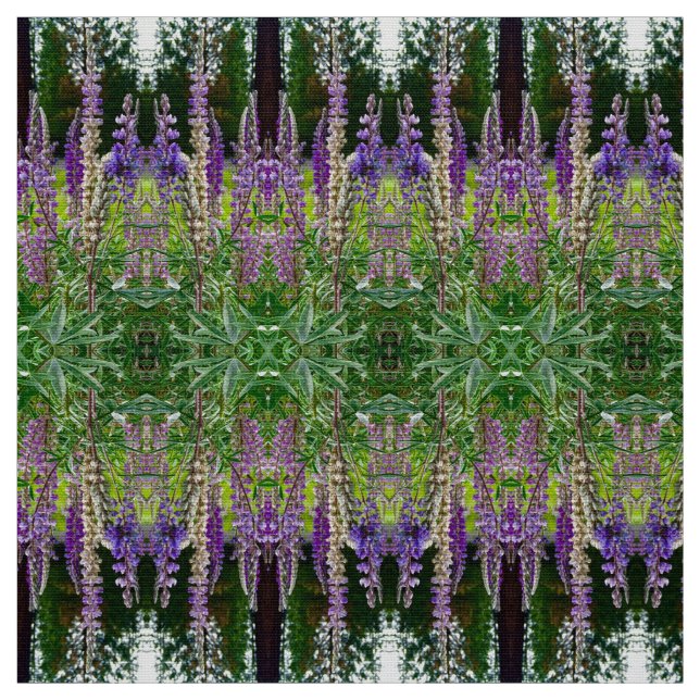 Tela Lupines All in a Row (Retal)