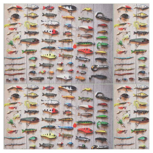 Tela Lures Thunder_Cove de pesca clásica (De cerca)