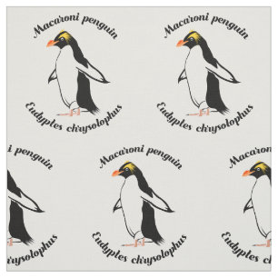 Tela Macaroni Penguin