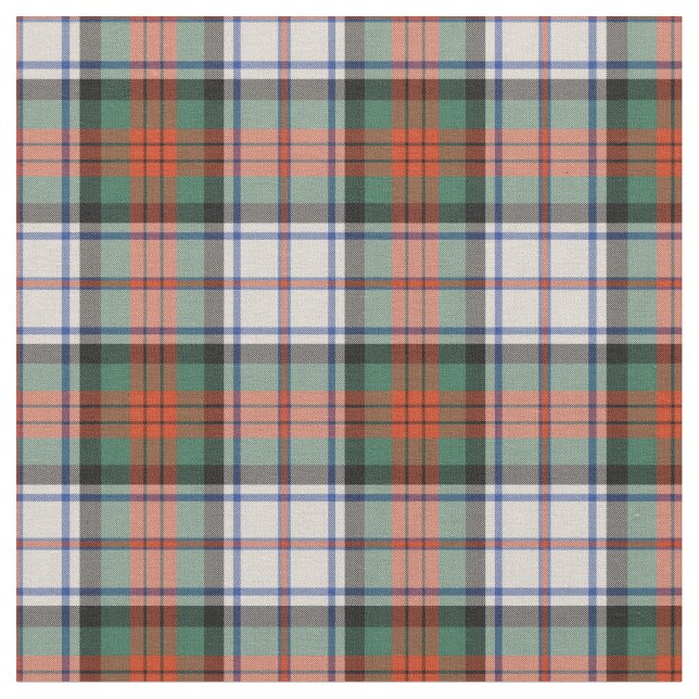 Tela MacDuff Vestido Antiguo Tartán (De cerca)