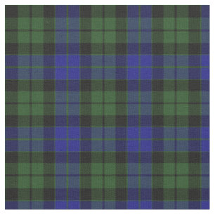 Tela MacKay Green Clan Escocesa Tartán Plaid