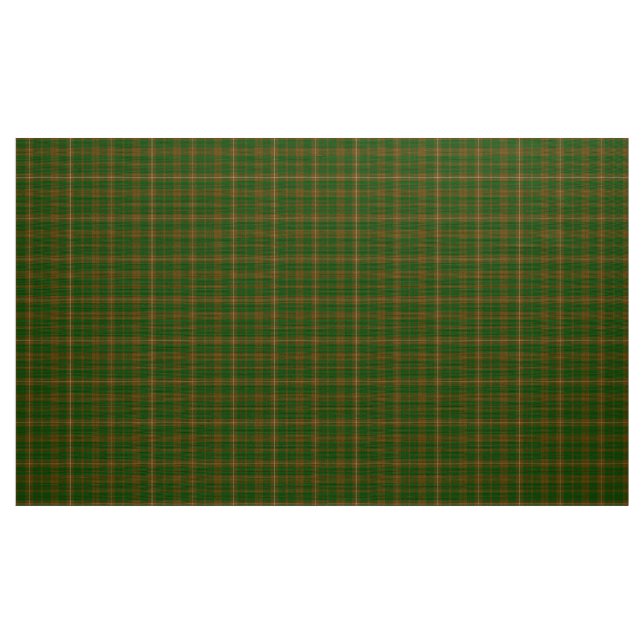 Tela MacKinnon Tartán Green, and Brown Plaid Fabric (Yarda)