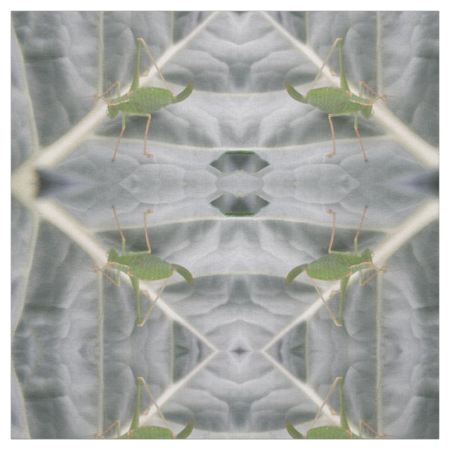 Tela Macroforia de cricket verde (Retal)