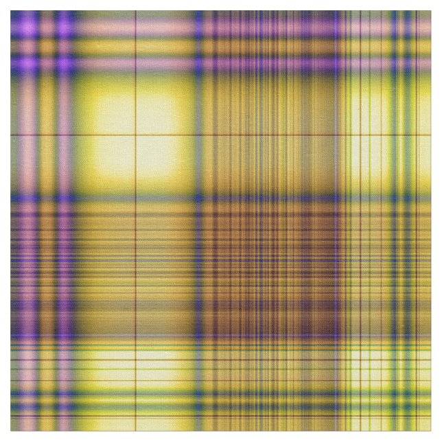 Tela Madras colorida (De cerca)