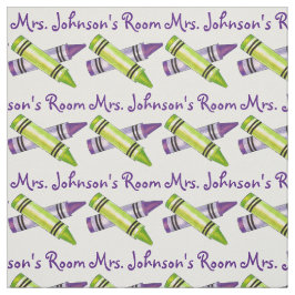 Tela Maestra de Arte Escolar Púrpura Personalizada Cray