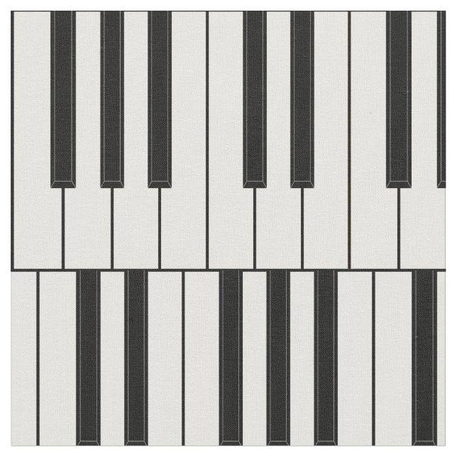 Tela Maestro musical Piano Keys (De cerca)
