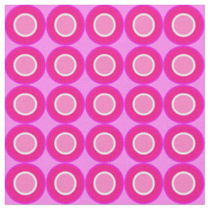 Tela Magenta Bitesize Donuts Con Lilac