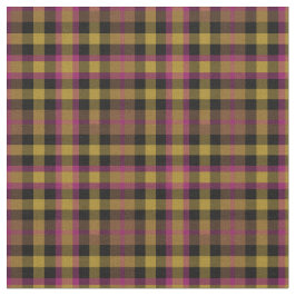 Tela Magenta de época, oro y plaquita negra