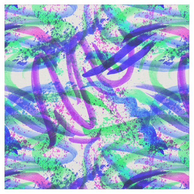 Tela Magenta de neón de la verde menta de la (De cerca)