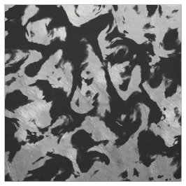 Tela Magia abstracta - Negro plateado