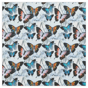 Tela Magnífica acuarela Morpho Mariposa Artística