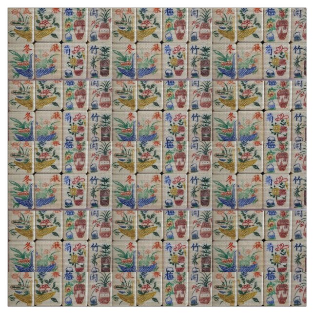 Tela Mahjong Fabric (Retal)