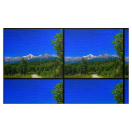 Tela Majestad de las montañas azules