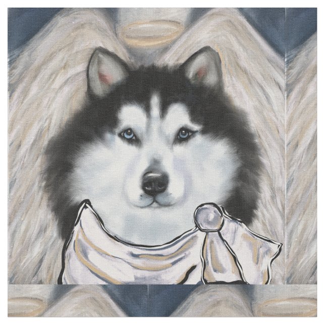 Tela Malamute de Alaska  (De cerca)