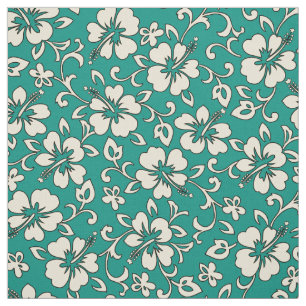 Tela Malia Hibiscus Hawaiian Pareau Print