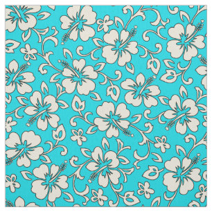 Tela Malia Hibiscus Hawaiian Pareau Print