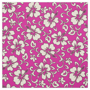 Tela Malia Hibiscus Hawaiian Pareau Print