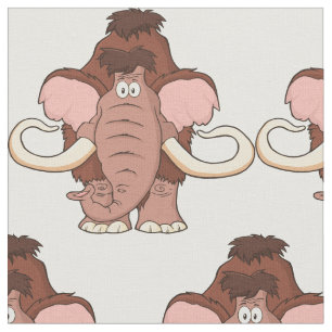 Tela Mamut lanoso del dibujo animado