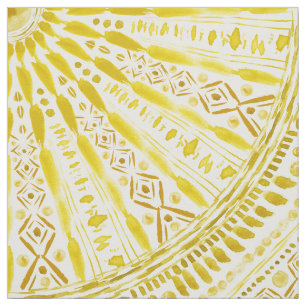 Tela Mandala del amarillo de la ADORACIÓN del SOL