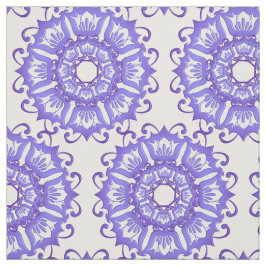 Tela Mandala. violeta floral
