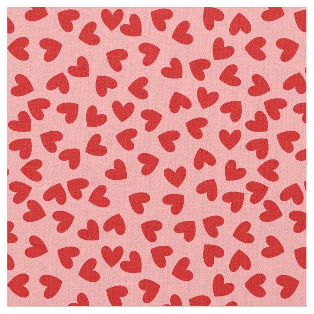 Tela maneater heart love valentines red rosa (De cerca)