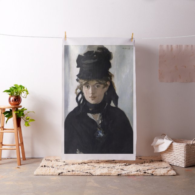 Tela Manet - Berthe Morisot con un ramo de violetas (In Situ)