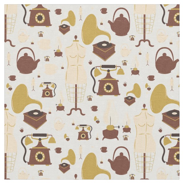 Tela mannequina sepia vintage retro antiguo fonógrafo (De cerca)